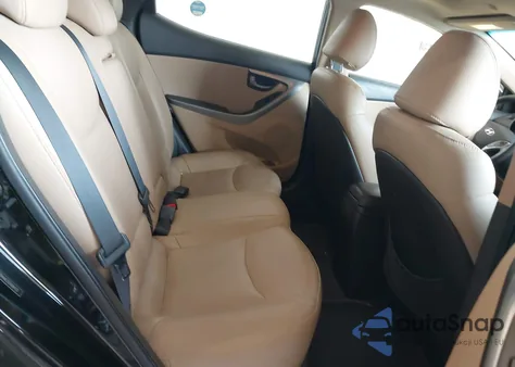 2012 Hyundai Elantra Limited z USA, uszkodzony, nr VIN 5NPDH4AE2CH086432